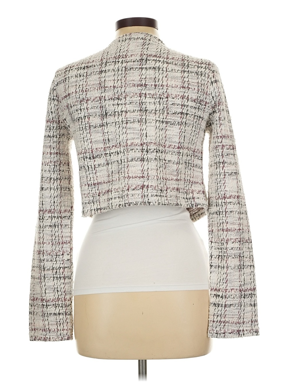 Emprada Cropped Tweed Jacket - Picture 3 of 5